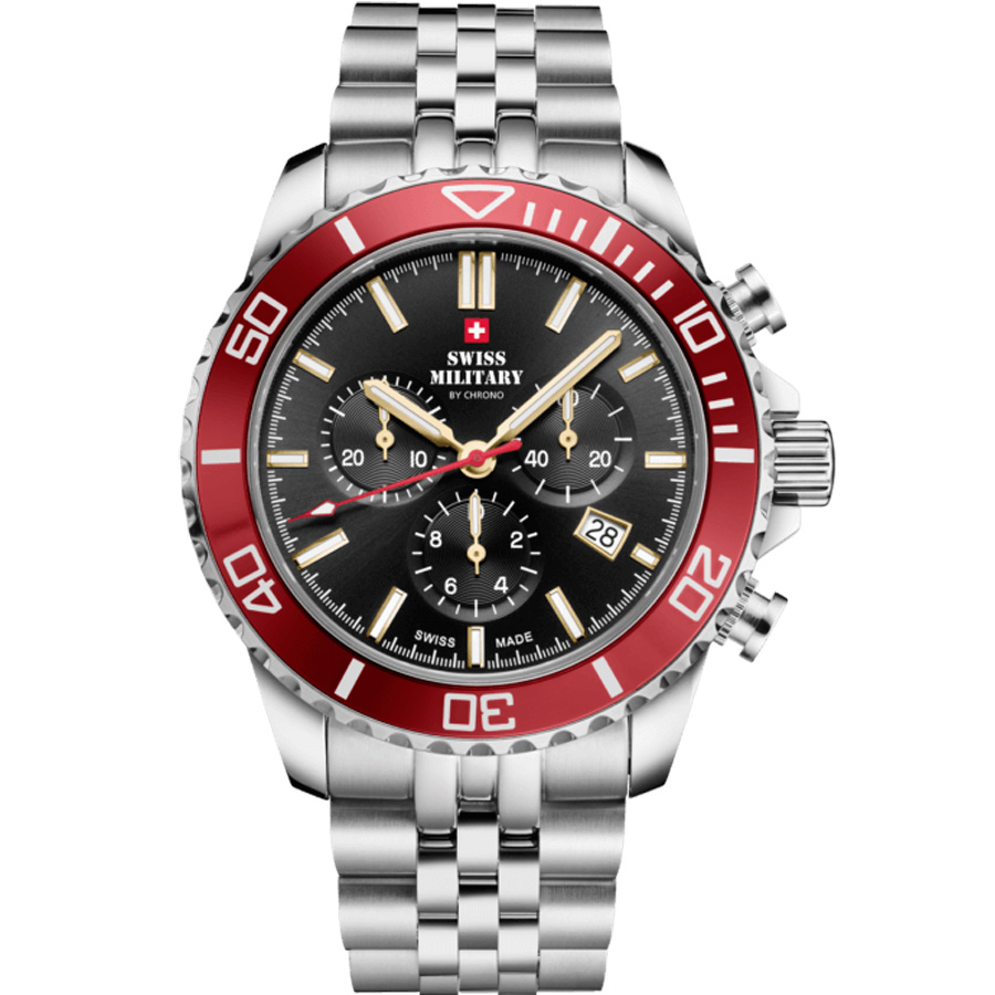 Часы Swiss Military Sports Chronograph SM34103.03